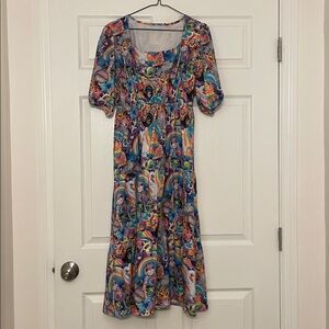 EUC Women’s Lisa Frank Dress “OS” (Size 6-12)
